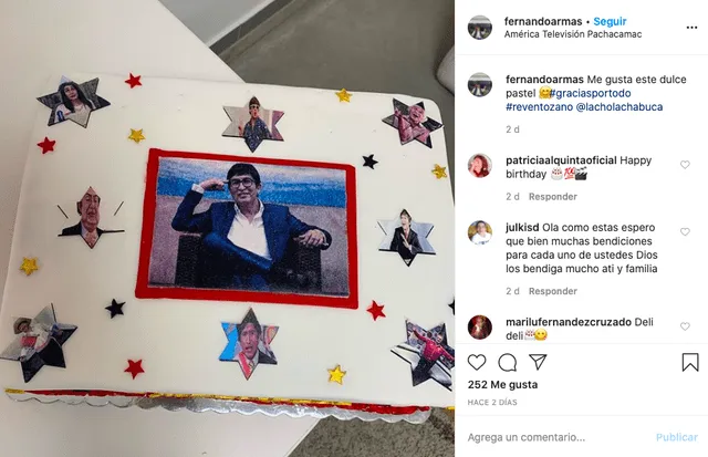 Fernando Armas en Instagram