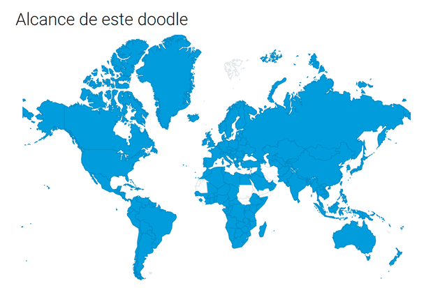 El nuevo doodle del buscador web se encuentra visible a nivel mundial. Foto: Google