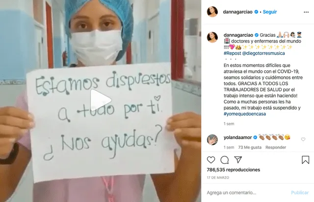 Danna García en Instagram