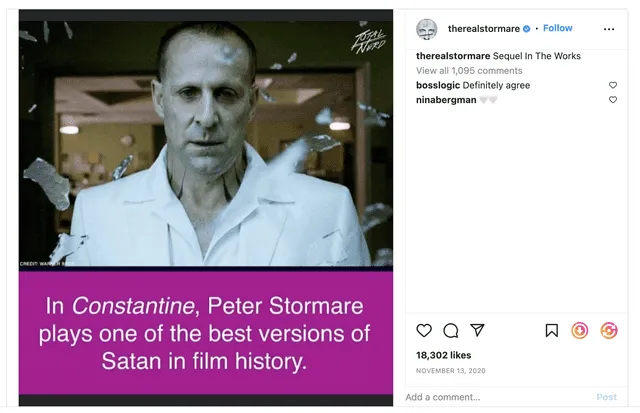 Peter Stomare confirmó "Constantine 2" en 2020. Sin embargo, la secuela nunca llegó