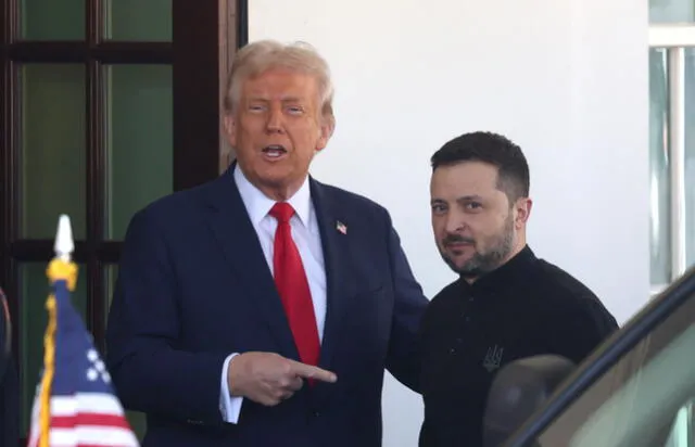 Trump y Zelensky se reúnen en la Casa Blanca este 28 de febrero. Foto: AFP Trump y Zelensky se reúnen en la Casa Blanca este 28 de febrero. Foto: AFP