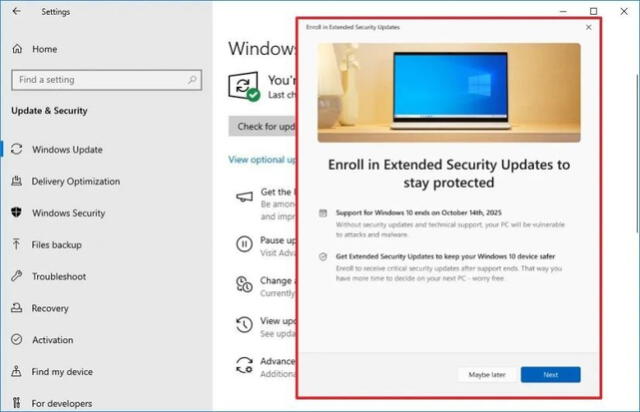 Si no quieres compartir tus datos, tendrás que pagarle a Microsoft por el soporte. Foto: Internet Si no quieres compartir tus datos, tendrás que pagarle a Microsoft por el soporte. Foto: Internet