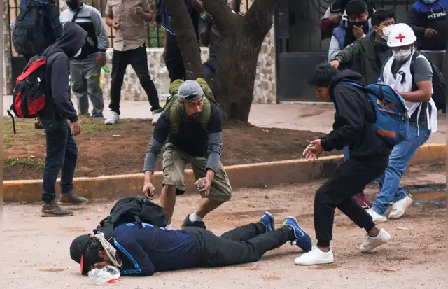 Protestas en el sur de Perú 2022-2023. Imagen: Difusión. Protestas en el sur de Perú 2022-2023. Imagen: Difusión.