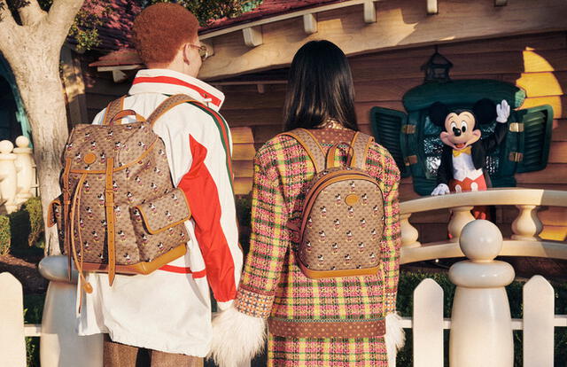Gucci y su nueva colección de bolsos inspirados en Disney. (Foto: Vanity Fair)