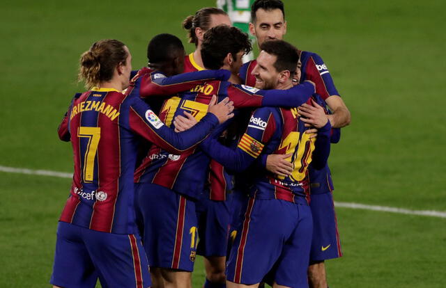 FC Barcelona lleva seis victorias consecutivas en LaLiga Santander. Foto: EFE/Julio Muñoz