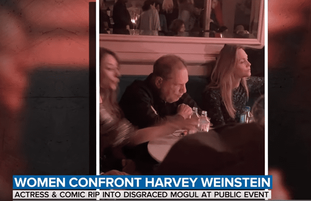 Harvey Weinstein fue humillado públicamente