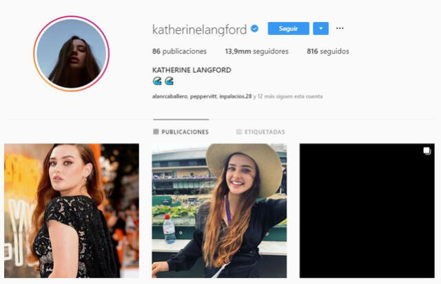 Katherine Langford, la protagonista de “13 Reasons Why” que sorprende con su renovada apariencia
