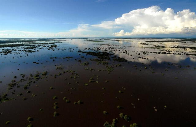 La contaminación es más severa en el lado argentino; a tal punto que el Gobierno ha prohibido a las personas bañarse en las ciudades de Buenos Aires. Foto: EFE Verde 