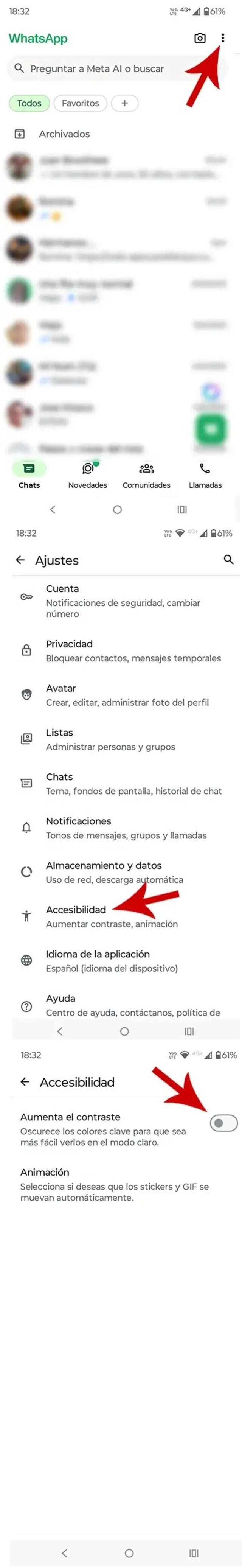  Pasos para activar esta nueva función de WhatsApp. Foto: AndroidPhoria 