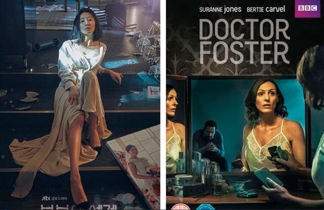 The world of the married vs Doctor Foster. Foto: composición.