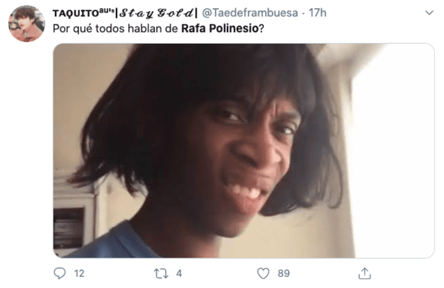 Rafa Polinesio es tendencia en Twitter