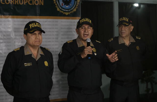 Policía Nacional del Perú. Foto: Gerardo Marín / La República