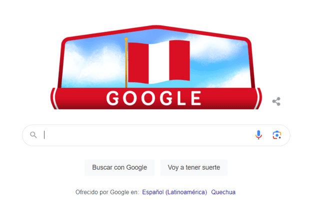 Día de la Independencia del Perú: Google dedica especial doodle a peruanos por Fiestas Patrias