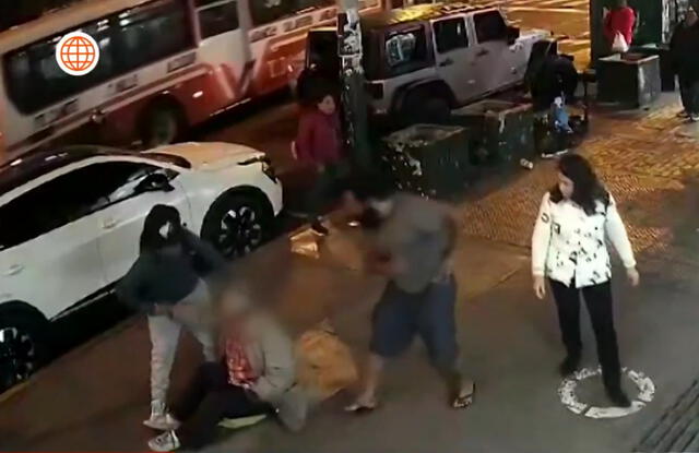 Vecinos de Surquillo temen por su seguridad tras ataques inesperados de extranjero. Foto: Captura America Noticias   