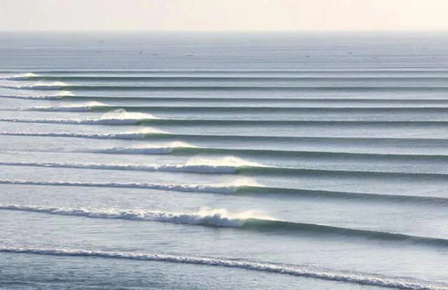  Perú es uno de los países donde las olas tienen derechos. Foto: Surf-Forecast.    