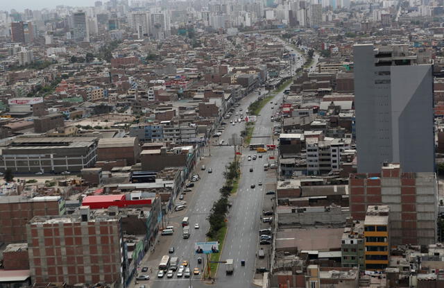 Así luce actualmente la avenida México. Foto: difusión Así luce actualmente la avenida México. Foto: difusión