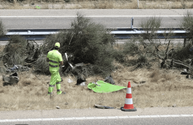 Accidente de Diogo Jota en España. Foto: AFP/La Cuarta Accidente de Diogo Jota en España. Foto: AFP/La Cuarta