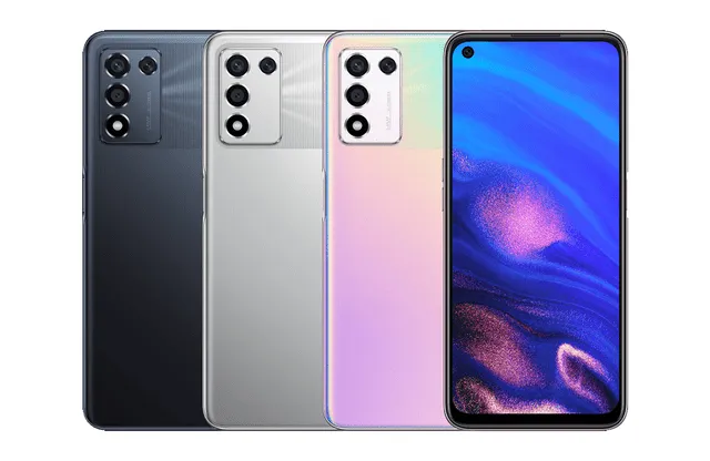 El Oppo K9s 5G se podrá adquirir en tres colores diferentes. Foto: Oppo