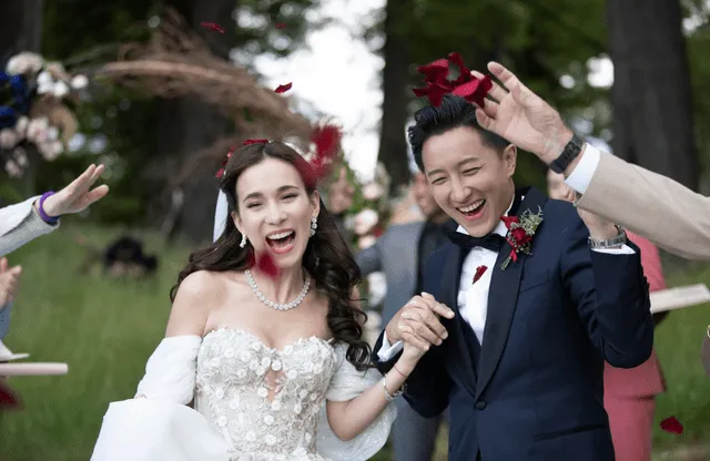 Hangeng de Super Junior se casó en Nueva Zelanda con la actriz china Celina Jade.