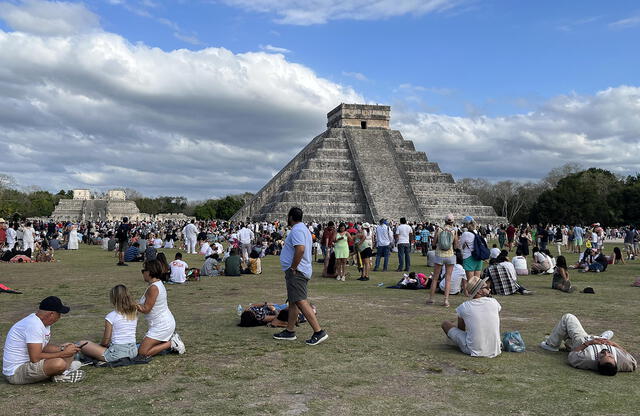 Muchos extranjeros viajan a conocer lugares turísticos en México. Foto: Infotur   