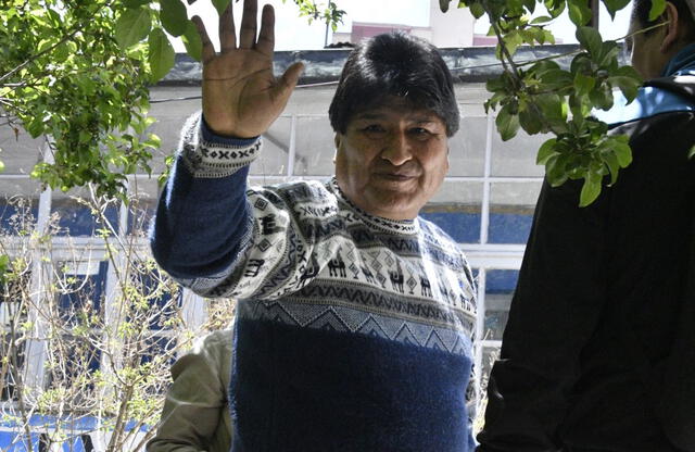 Morales gobernó Bolivia entre 2006 y 2019 e impulsó el triunfo electoral de su sucesor Luis Arce. Foto: AFP.   