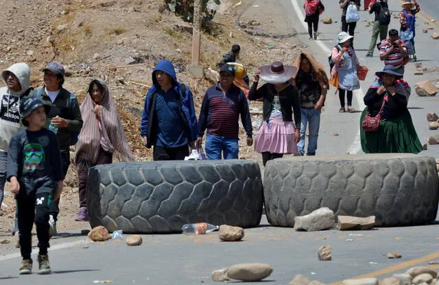 Los manifestantes anunciaron que intensificarán sus medidas a partir del jueves con nuevos cortes de carreteras. Foto: AFP.   