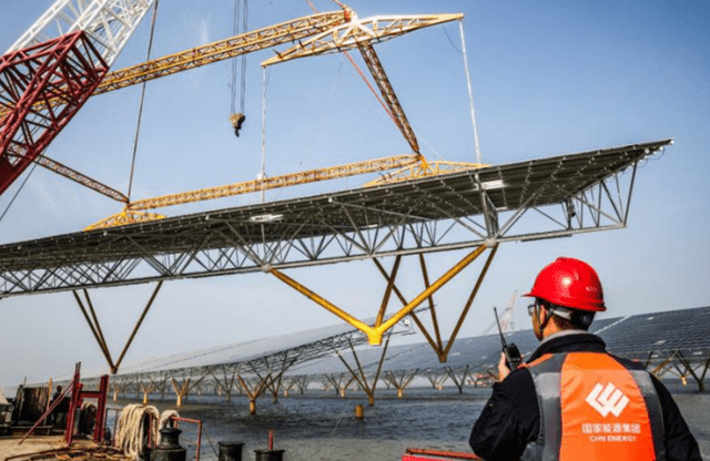 . Este megaproyecto, desarrollado por CHN Energy, generará 1,78 mil millones de kilovatios-hora de electricidad al año, suficiente para abastecer a más de 2,6 millones de ciudadanos chinos. Foto: CHN Energy   