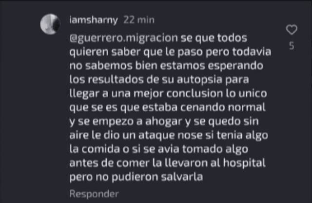 Prima de Carol Acosta confirma la muerte de la influencer dominicana. Foto: Instagram   