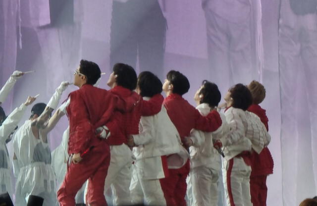 BTS en Permission to dance on stage Seoul. Foto: captura vía Twitter