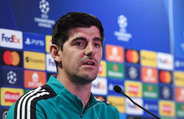 Courtois concedió un gol en el partido de ida ante Chelsea. Foto: EFE