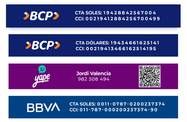 Números de cuentas bancarias para apoyar el proyecto 'Un píxel por el básquet'. Foto: Captura. p