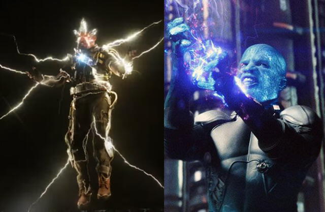 Las dos apariencias de Electro durante la saga Spider-Man. Foto: composición/Sony Pictures/Marvel Studios