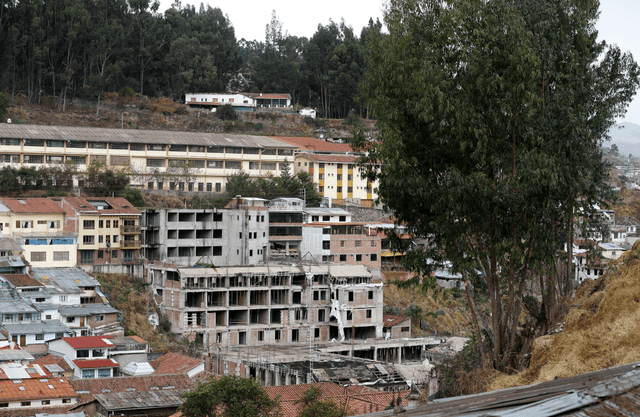 Así luce el polémico hotel Sheraton del Cusco Foto: Agencia EFE   