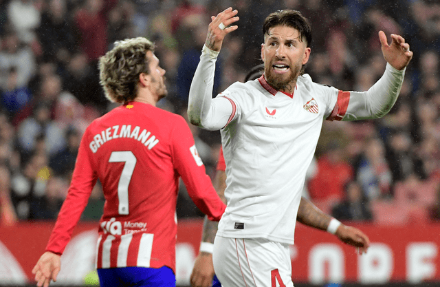  El último equipo de Sergio Ramos fue el Sevilla de España. Foto: AFP   