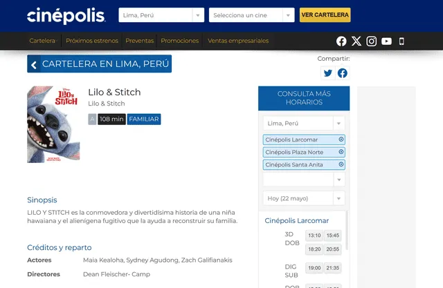 'Lilo y Stitch' en cines. Foto: captura 'Lilo y Stitch' en cines. Foto: captura