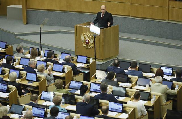 Primer ministro Mishustin prometió reducir la pobreza en Rusia pese a la crisis de coronavirus. Foto: EFE.