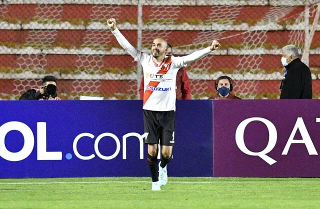 Marcos Riquelme anotó el primer tanto de Always Ready. Foto: Twitter Conmebol Libertadores