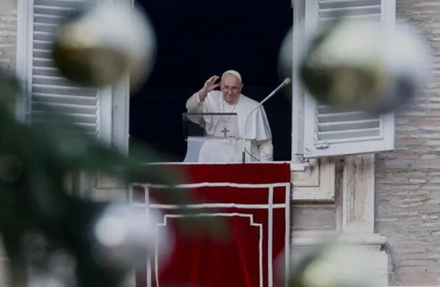 Papa Francisco hablará desde el balcón ante los fieles que se encuentren allí reunidos. Foto: EFE   