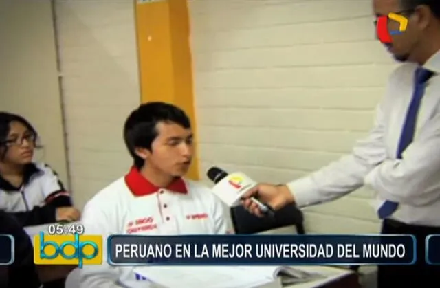 Escena original perteneciente a un reportaje transmitido en Panamericana Televisión durante el 2016. Fuente: Buenos Días Perú - Youtube.