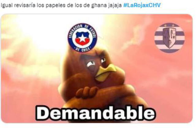 Memes de Chile vs. Ghana. Foto: difusión