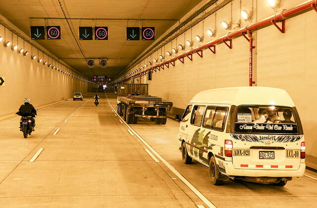 MTC: Se reinicia marcha blanca en túnel de Gambetta en el Callao