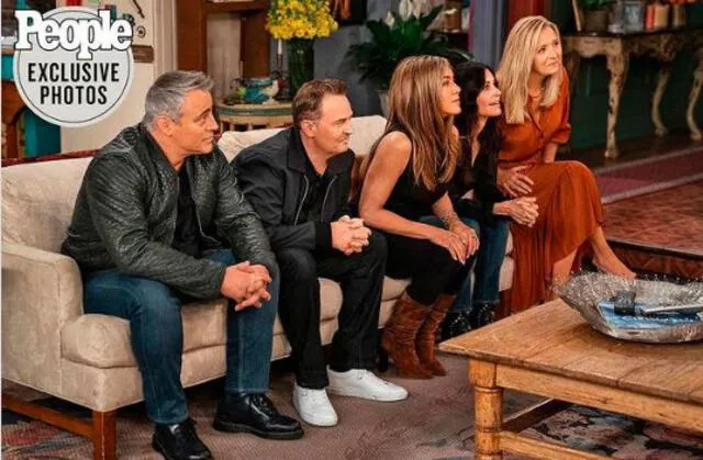 Rachel, Ross, Joey, Chandler, Mónica y Phoebe se encontrarán después de 17 años. Foto: Instagram People