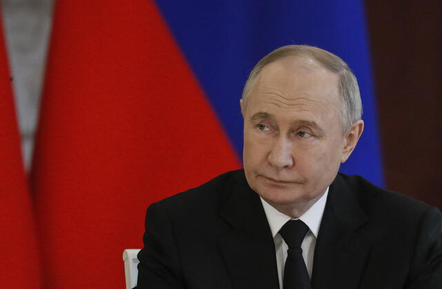 Vladimir Putin, mandatario de Rusia. Foto: AFP   