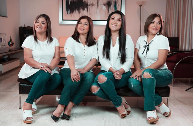 Tula Rodríguez y sus hermanas. Foto: Instagram/Tula Rodríguez 