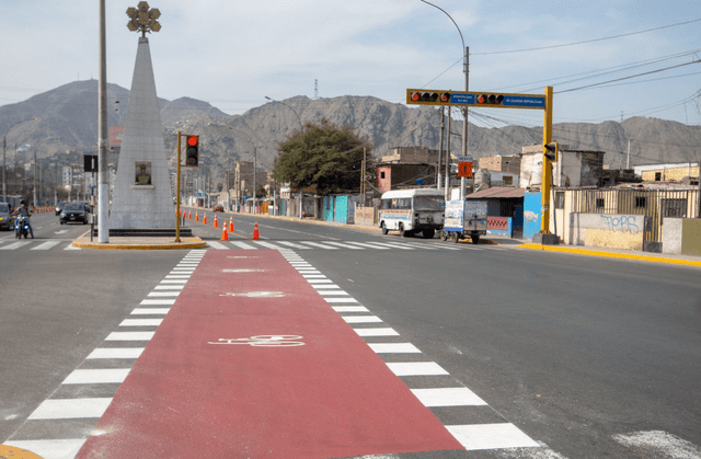 Nueva vía es parte del plan de ciclovías de la MML. Foto: MML Nueva vía es parte del plan de ciclovías de la MML. Foto: MML