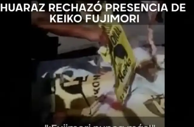  Rechazo contra Fujimori no ocurrió en febrero de 2026. | Fuente: Facebook<br>    