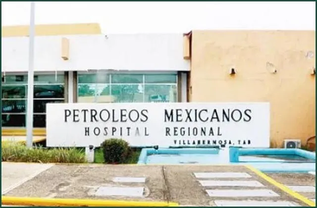 Hospital Regional de Pemex en Tabasco. Foto: Cambio Digital