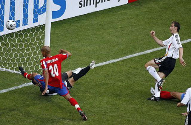 Alemania venció 4-2 a Costa Rica en su debut en el Mundial del 2006. Foto: EFE