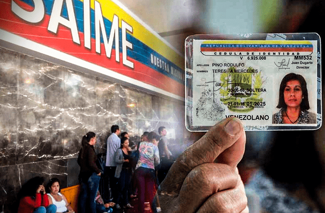 La cédula de identidad es el documento civil más importante para realizar cualquier trámite. Foto: composición de Gerson Cardoso/LR/Presidencia Venezuela/El Pitazo