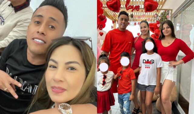   Christian Cueva usually posts snapshots with his family on his personal Instagram.  Photo: LR composition/Instagram Capture    